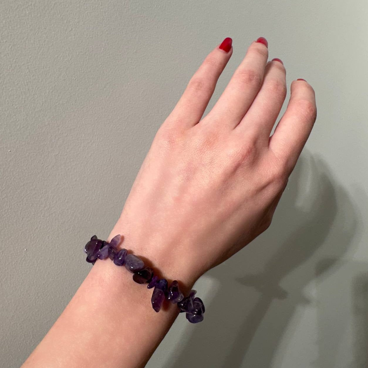 Crystal Stones Purple Set