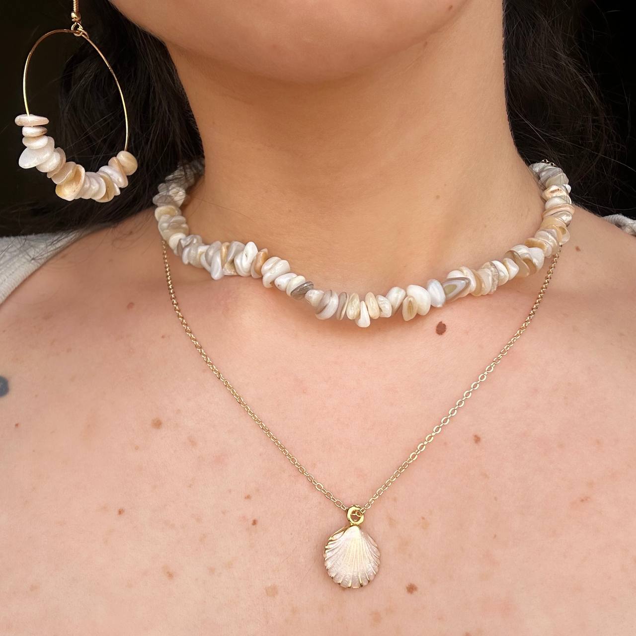 Crystal Stones Beige Full Set
