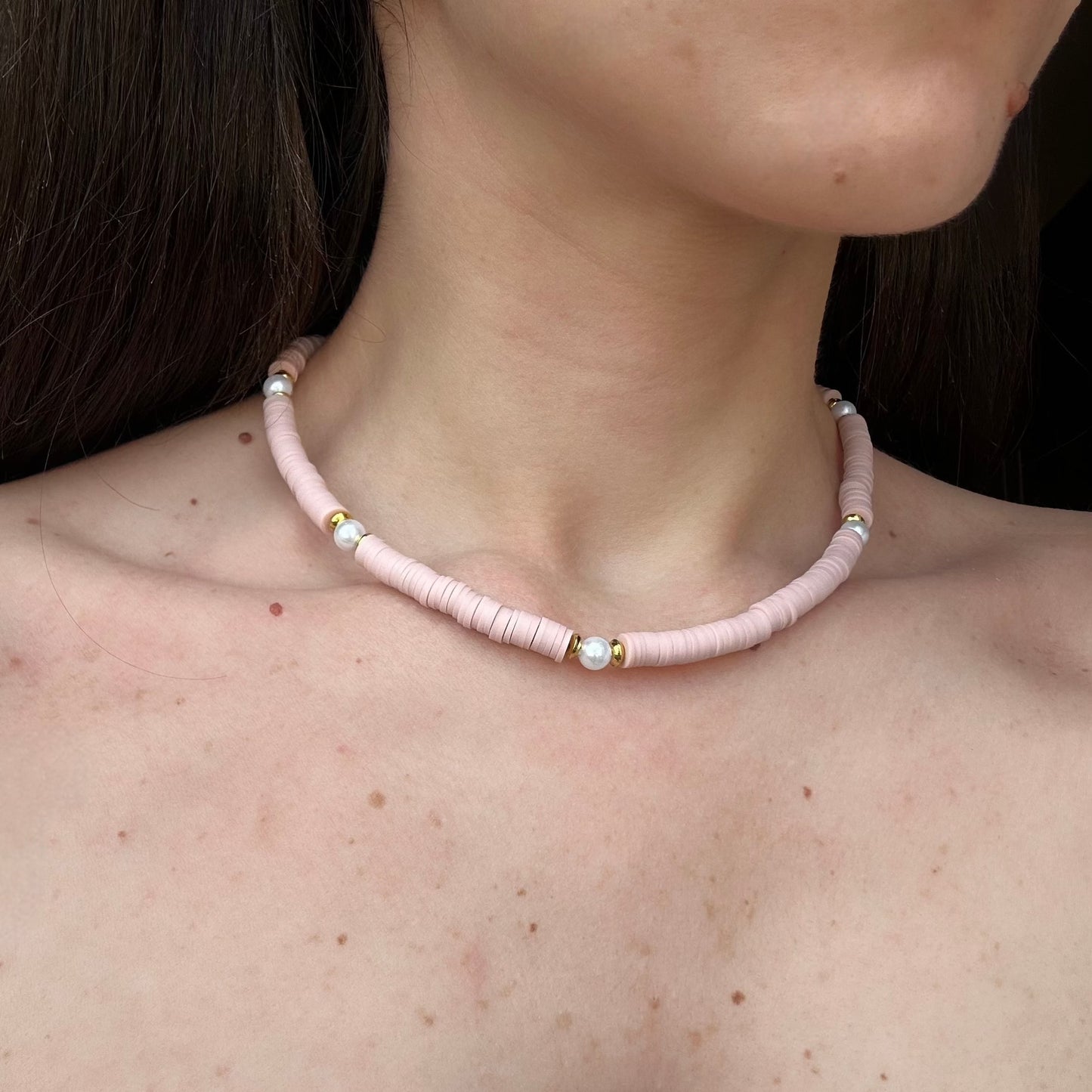 Pink LouLou Surfer Necklace