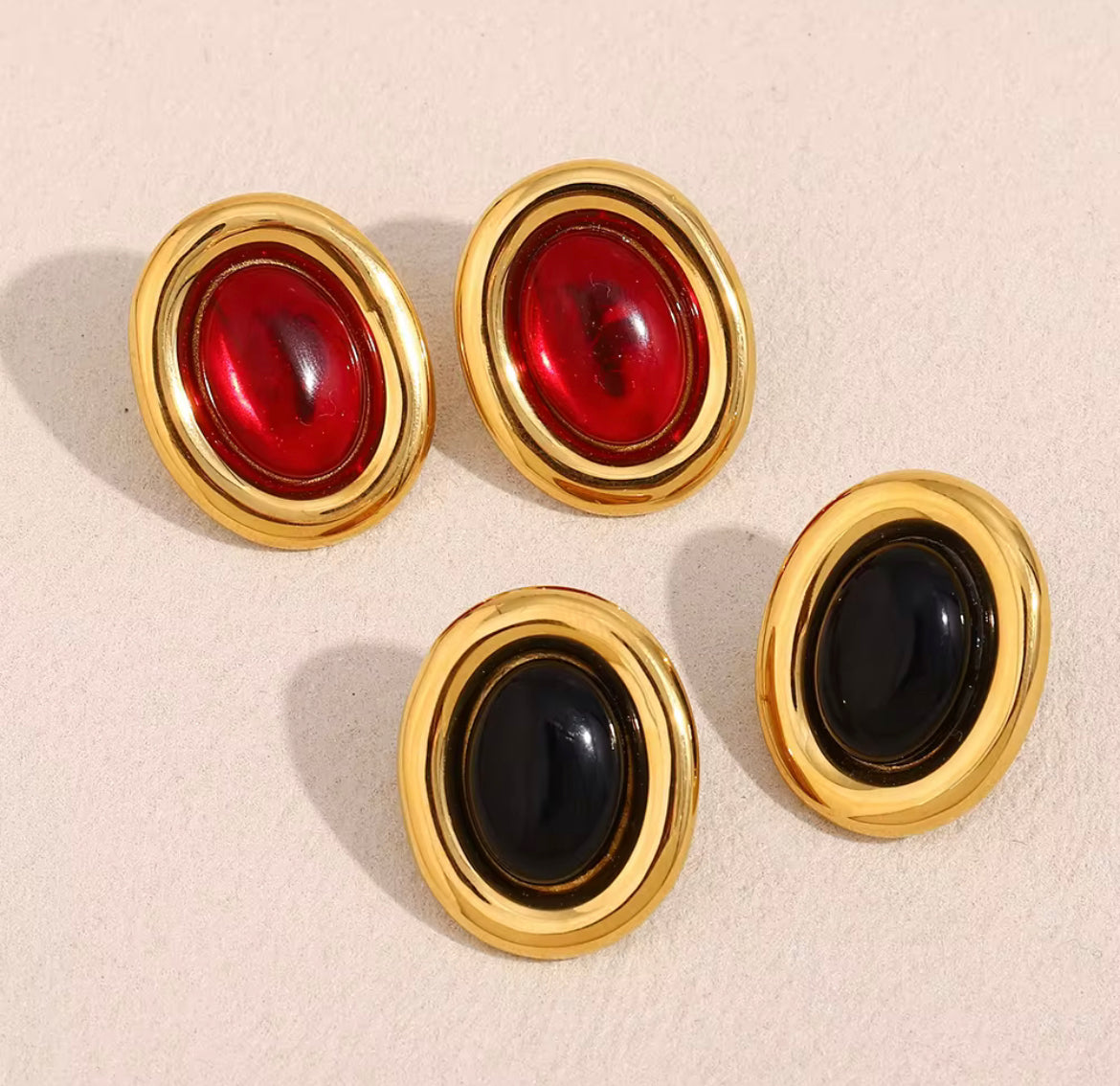 Regal Ovals Earrings