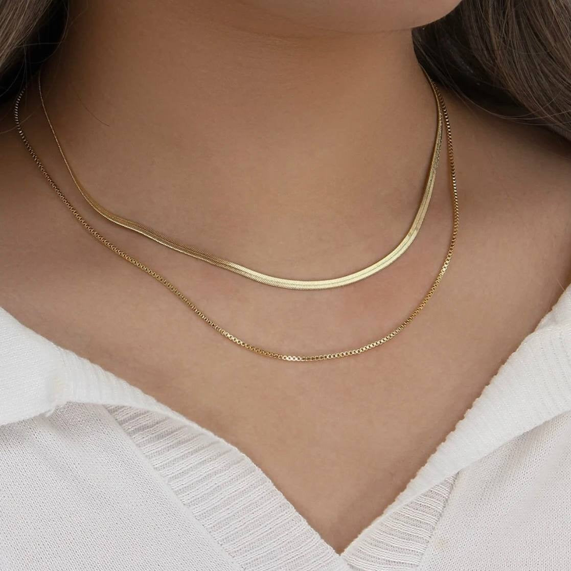 Two-Chain Necklace