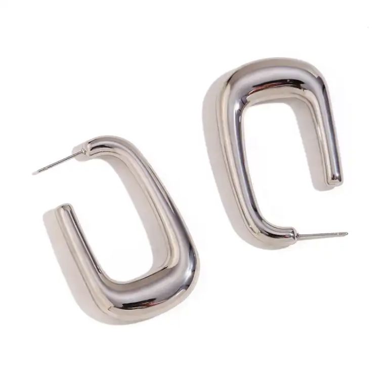 Large Recto Earrings