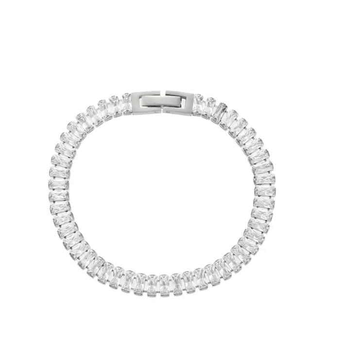 Tennis Silver Bracelet