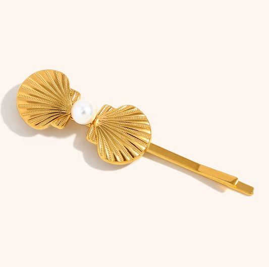 Ocean Bloom Hair Clip
