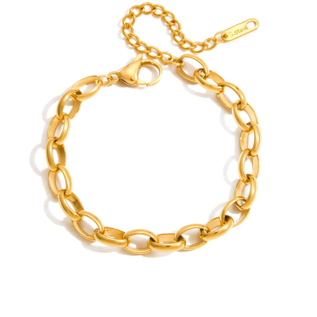 Paperclip-Link-Bracelet