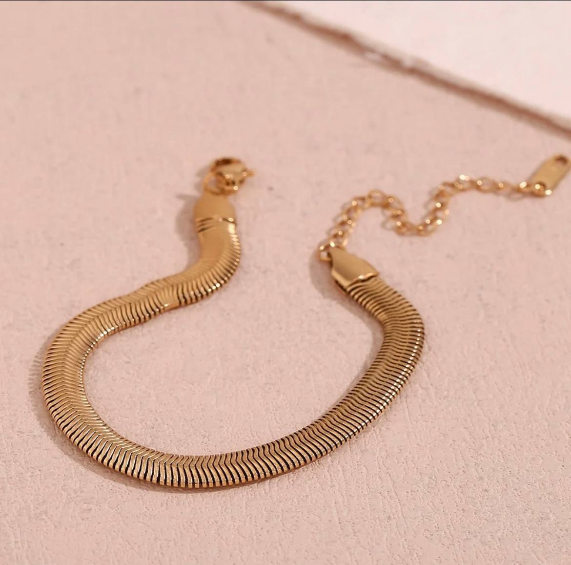 Snail Chain Bracelet